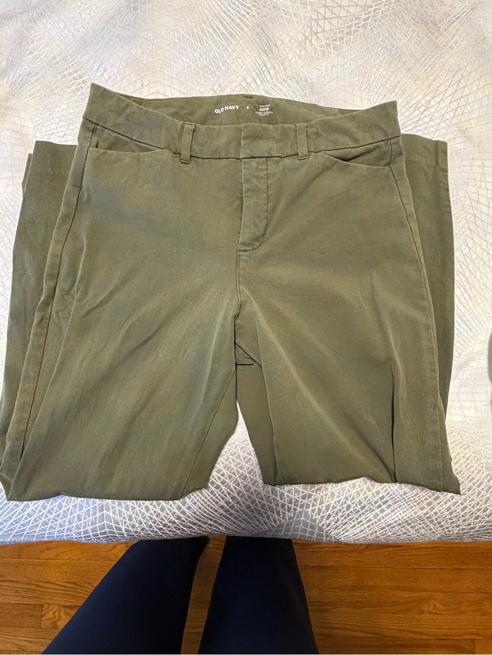 Old Navy Olive Chino Pants
